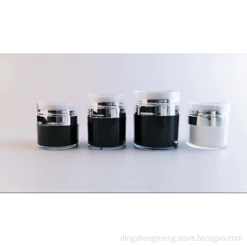 Skin Care Container For Cream Acrylic Airless Jar